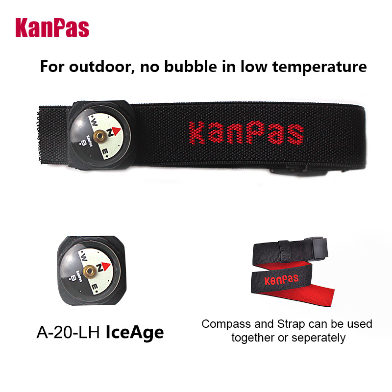Outdoor Hunting Guide - KANPAS ICEAGE version compass with WristBand