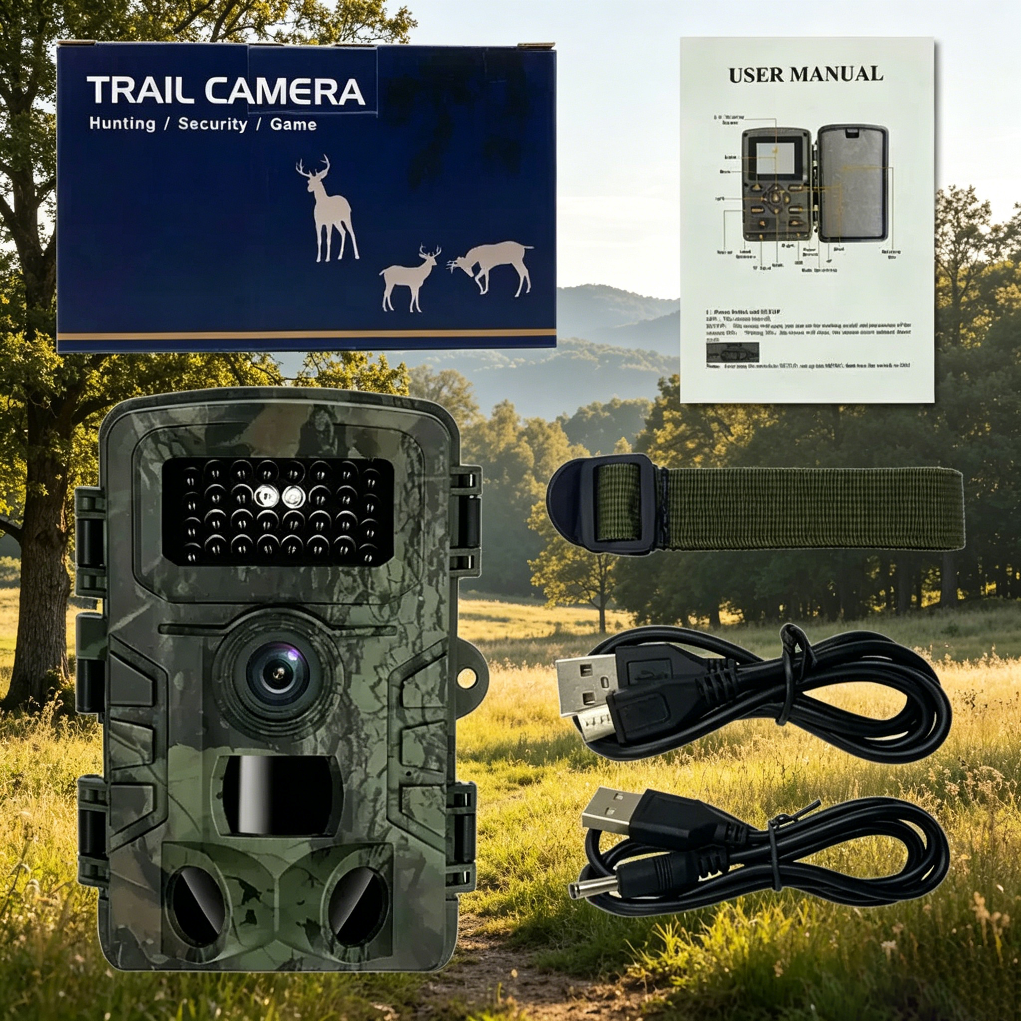 Trail Camera Infrared - PR700 Outdoor Trail Camera, Infrared Night