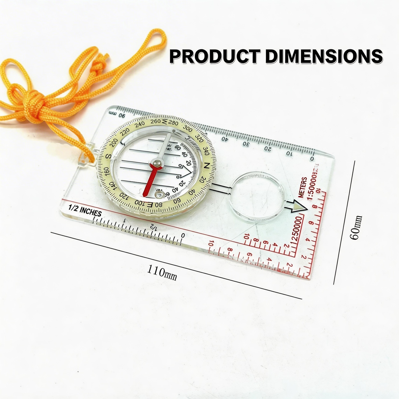 Durable Map Reading Compass wi - Outdoor Hunting Guide review and price