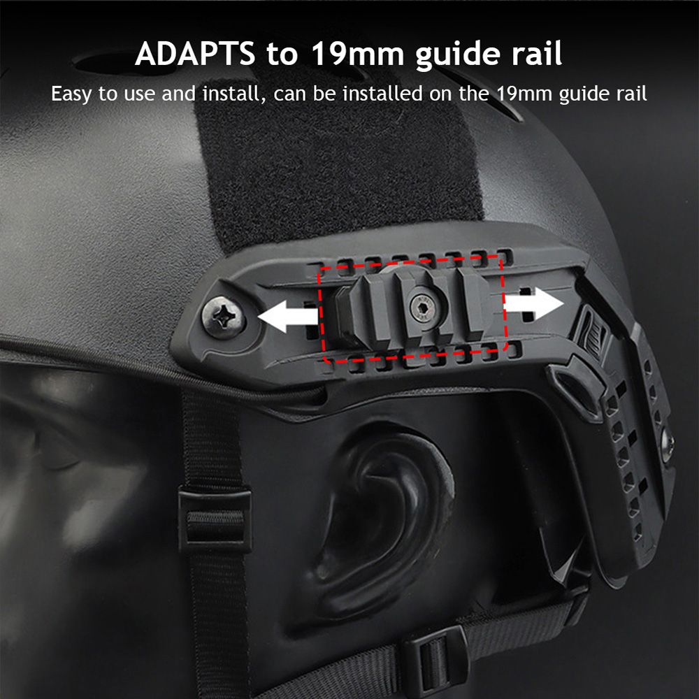 2pcs Tactical Helmet Side Rail - Outdoor Hunting Guide review and price