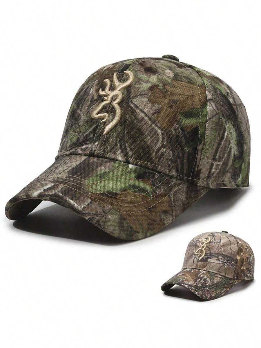 1Pc Unisex Camouflage Baseball - Outdoor Hunting Logo review and price