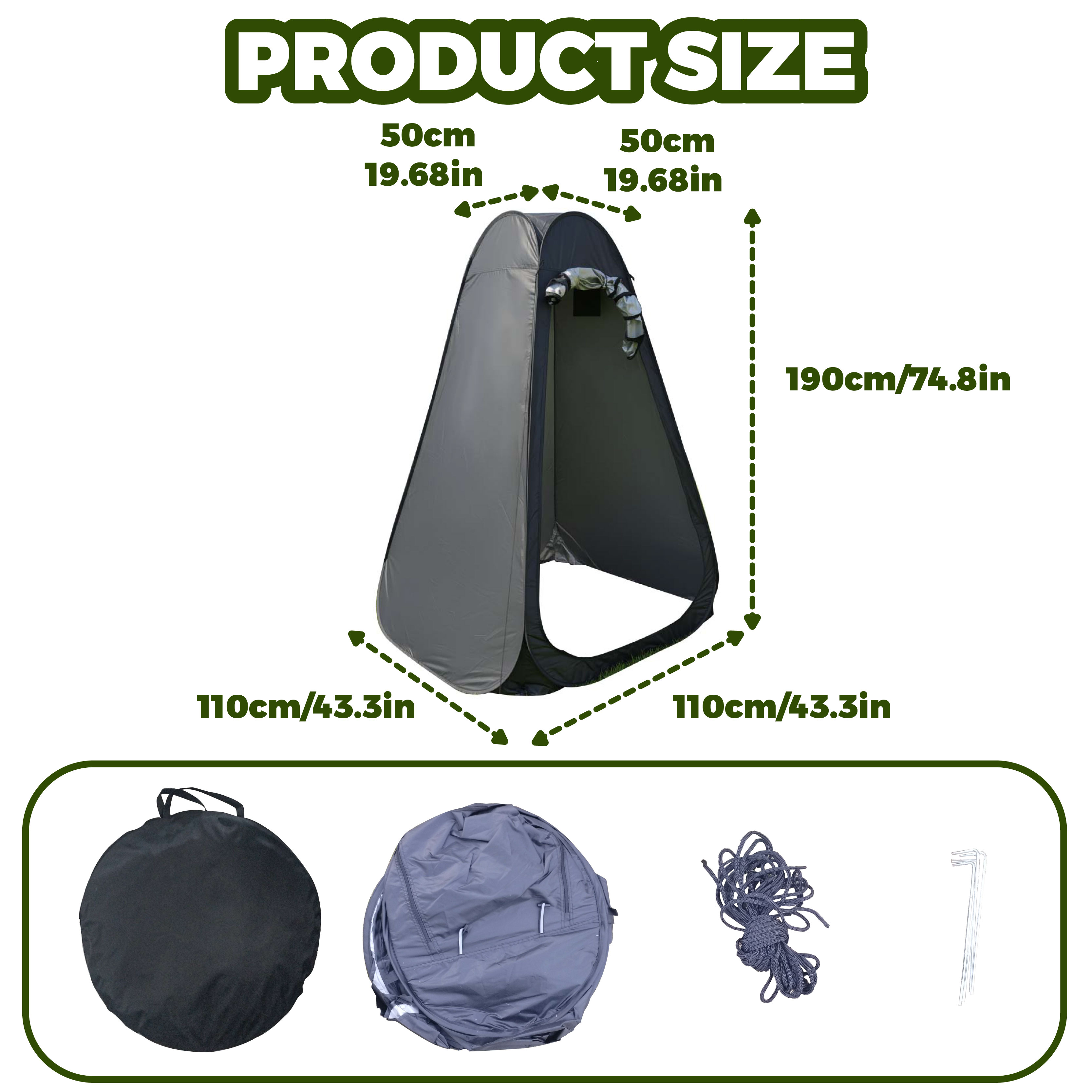 Portable Pop-Up Privacy Tent O - Outdoor Hunting Toilet review and price