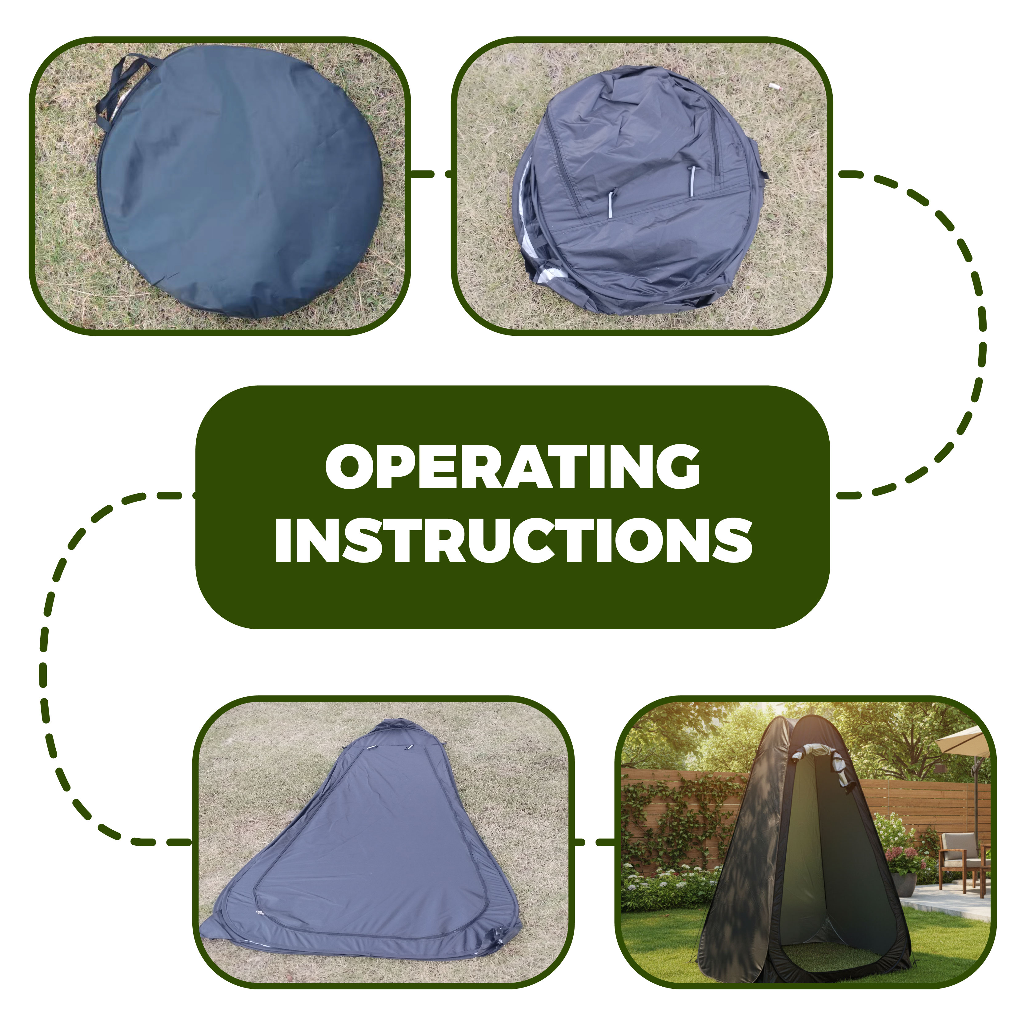 Portable Pop-Up Privacy Tent O - Outdoor Hunting Toilet review and price