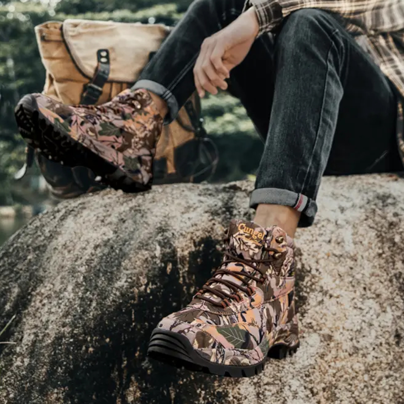 Men's High Top Camouflage Hunt - Outdoor Hunting Boots For Men review and price