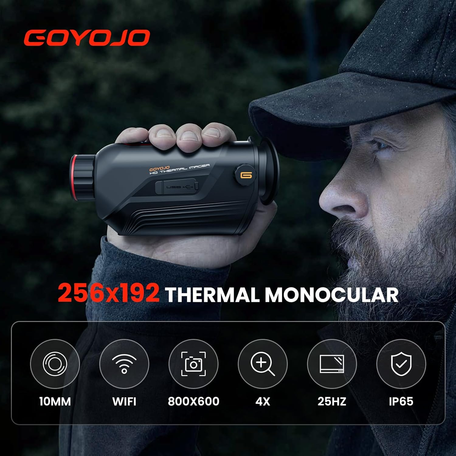 GOYOJO G210 G215 Thermal Monoc - Monocular Night Vision review and price
