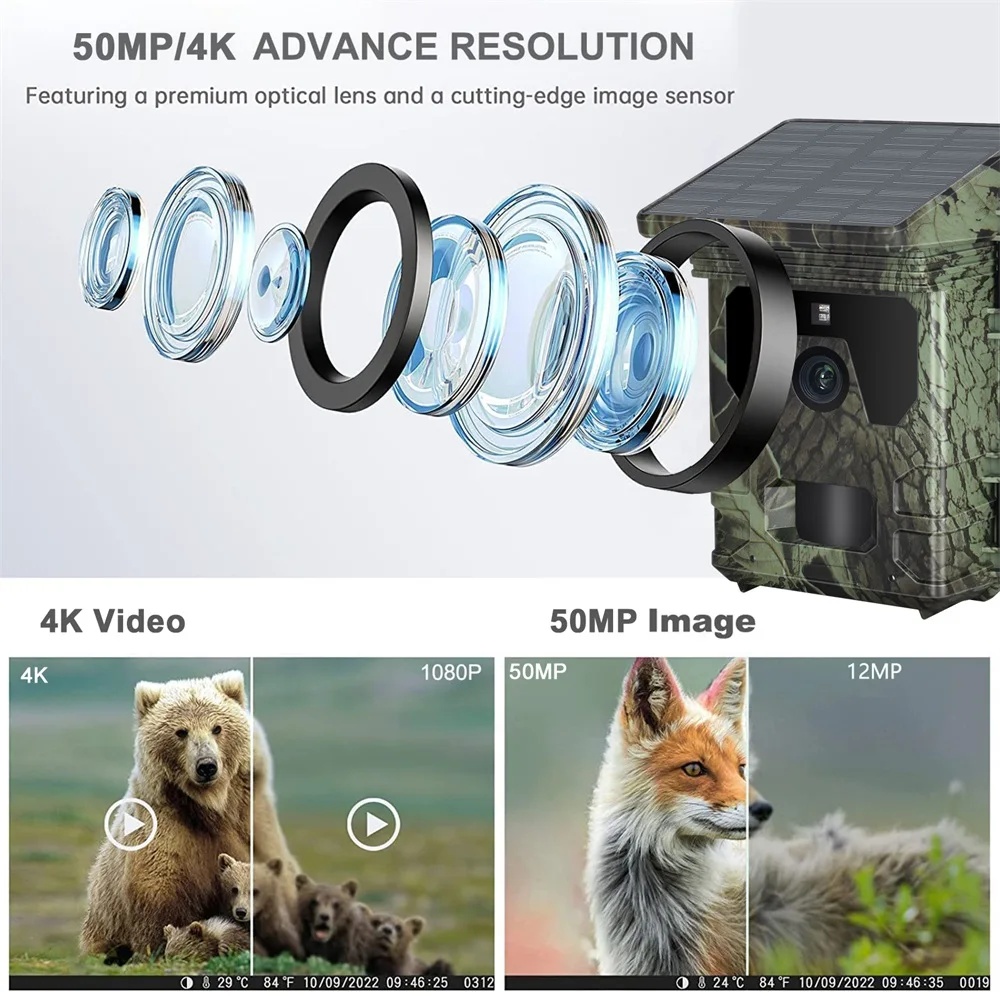 YNFECN 2025 HC600A Outdoor Sol - Trail Camera Infrared review and price