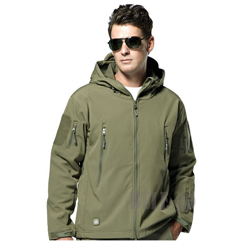 Men Outdoor TAD Shark Skin Sof - Outdoor Hunting Coat review and price