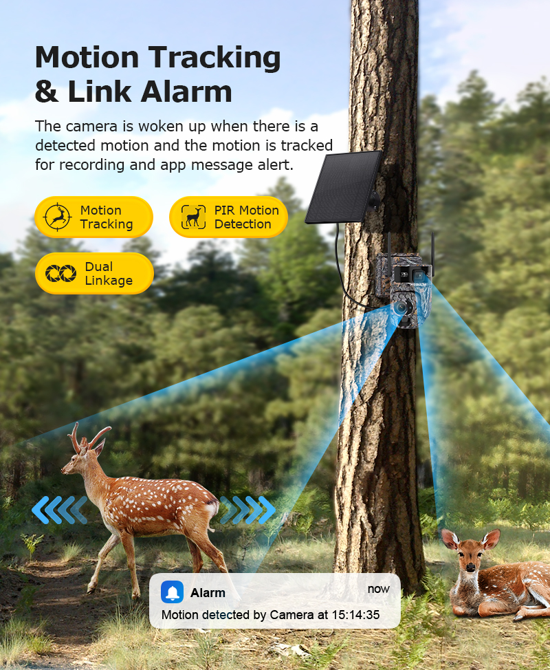 INQMEGA 4G Solar Trail Camera  - Trail Camera Infrared review and price