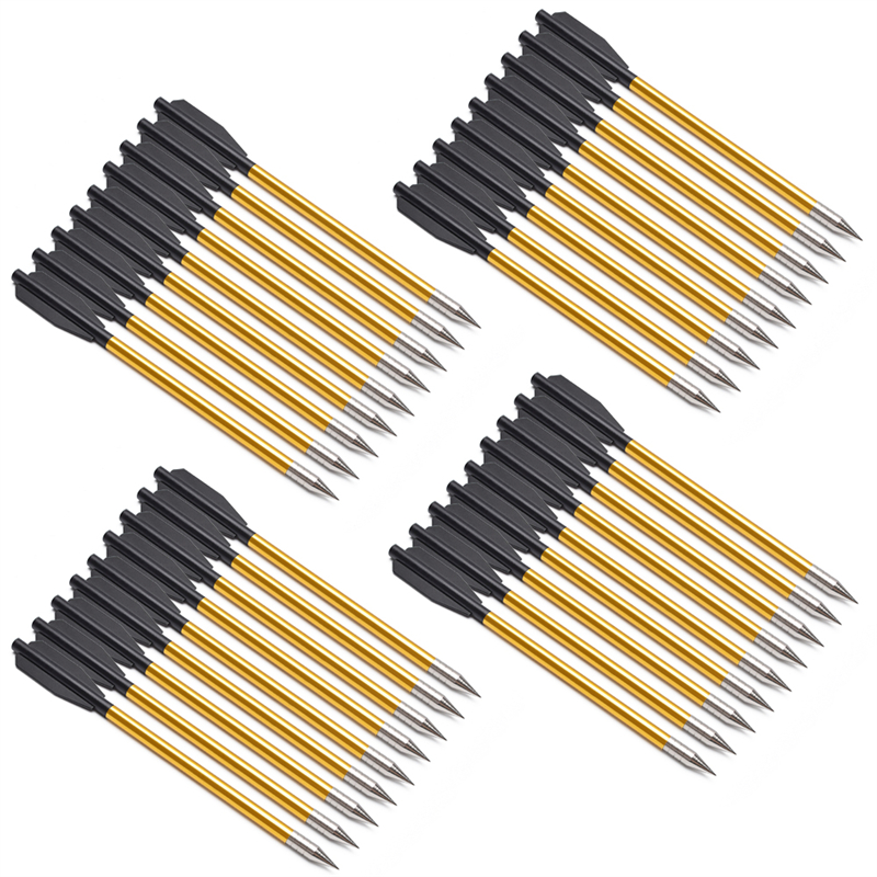 60Pcs 6.3'' Aluminum Shaft Arr - Outdoor Hunting Quotes review and price