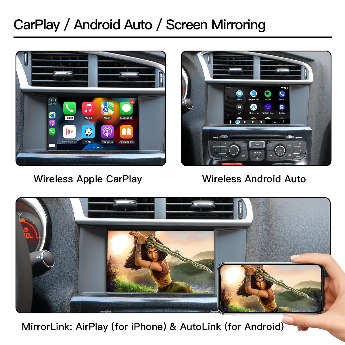 For Peugeot Citroen Wireless C - Trail Camera Infrared review and price