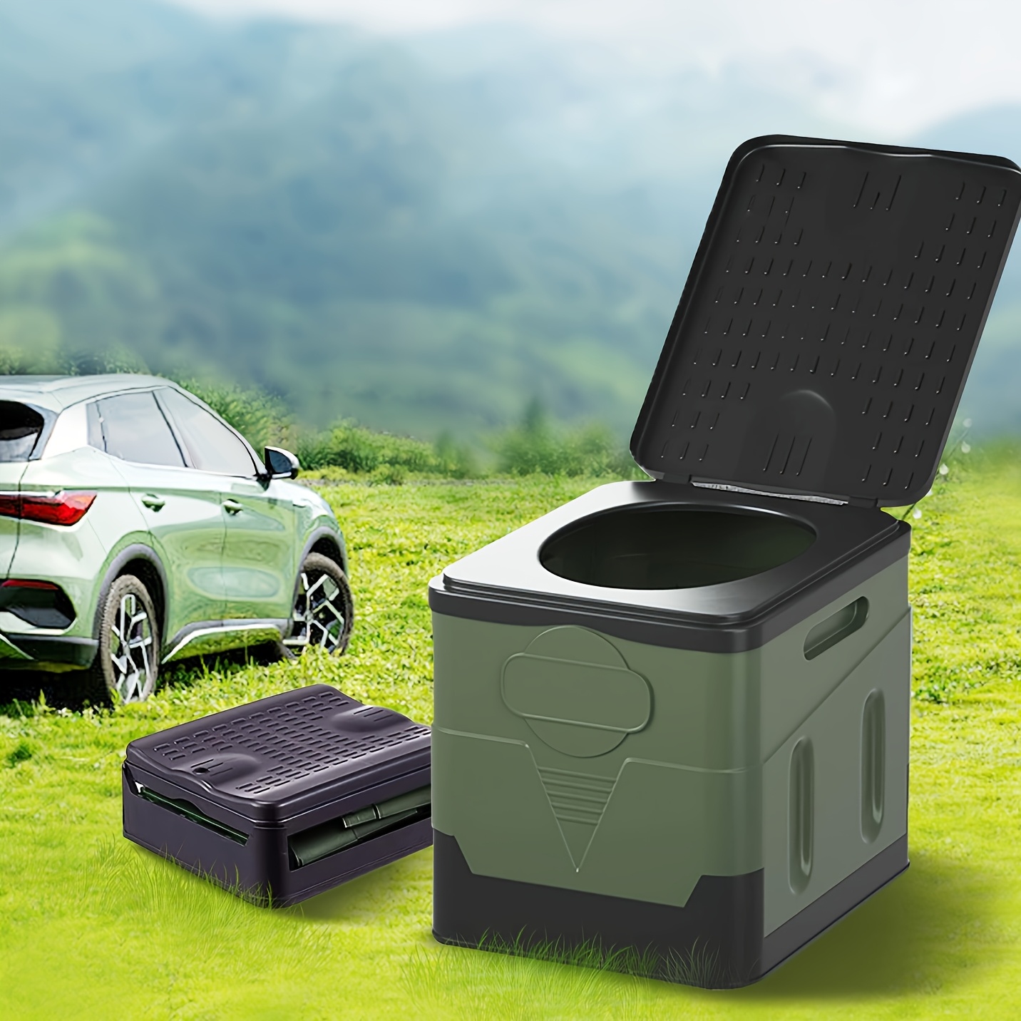 Portable Camping Toilet Foldab - Outdoor Hunting Toilet review and price