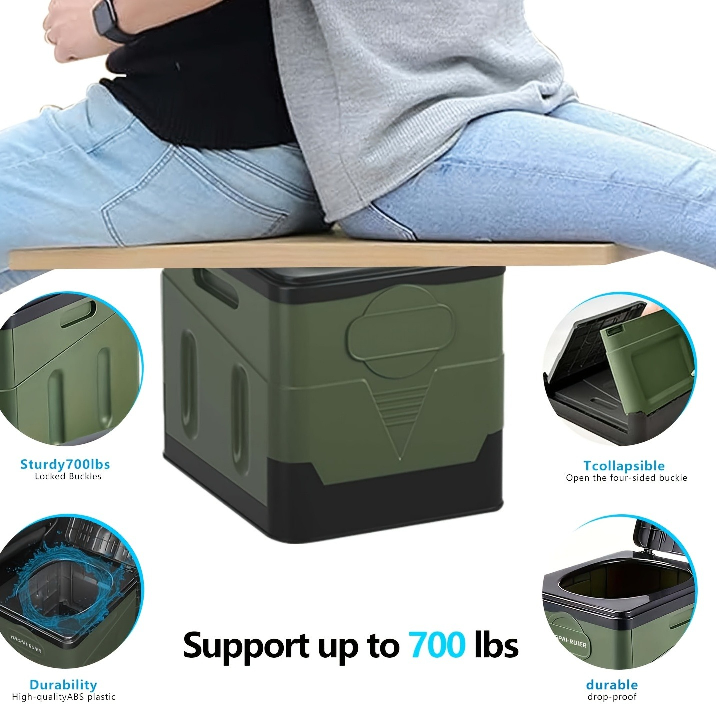 Portable Camping Toilet Foldab - Outdoor Hunting Toilet review and price