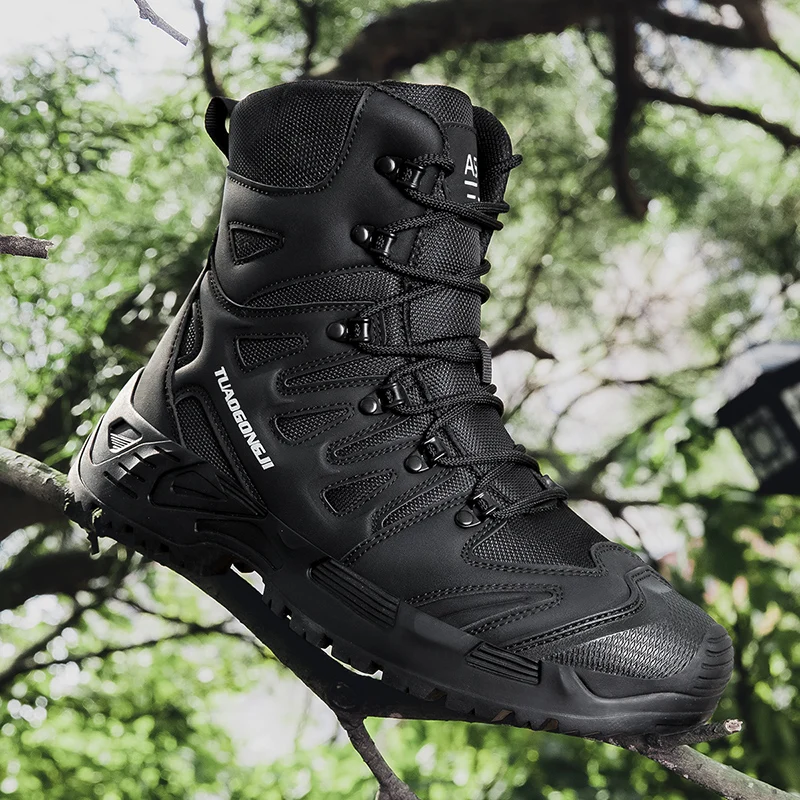Men's Outdoor Hiking Tactical  - Outdoor Hunting Boots For Men review and price