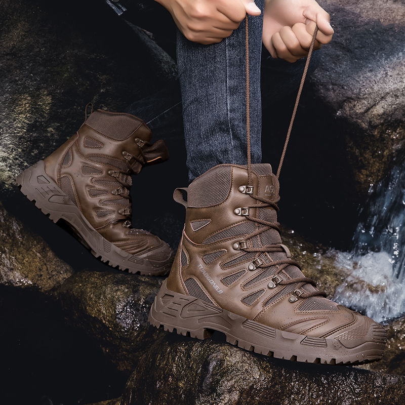 Men's Outdoor Hiking Tactical  - Outdoor Hunting Boots For Men review and price
