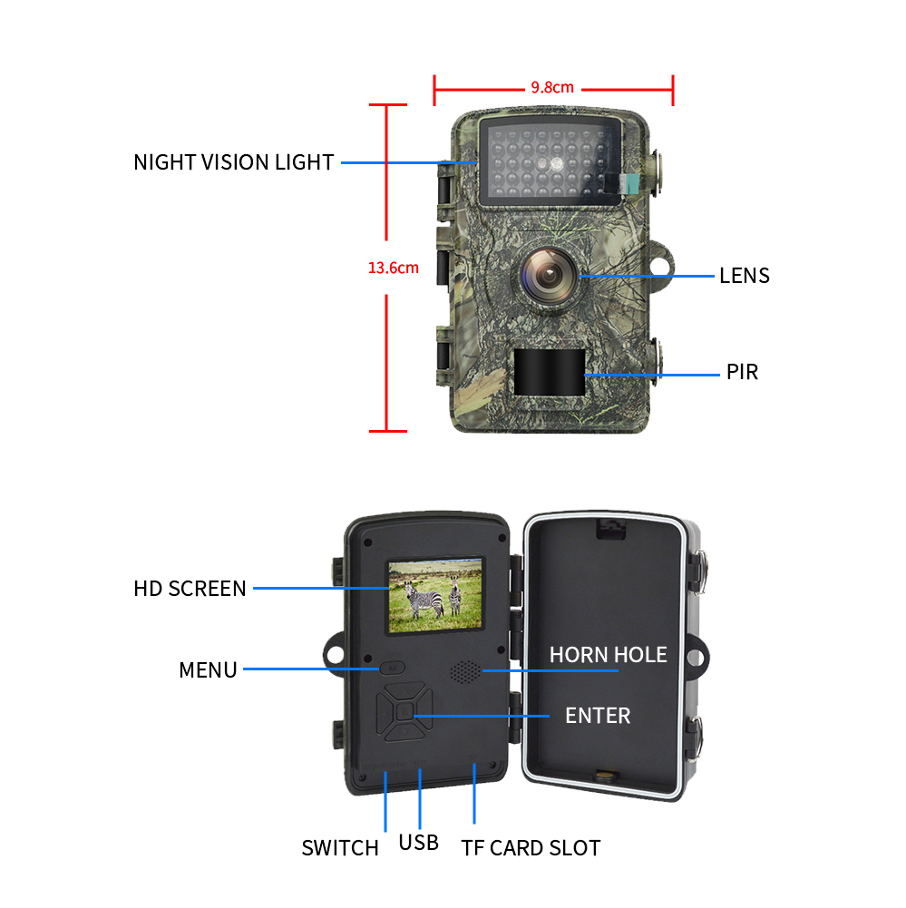 HD Wildlife Trail  Camera PIR  - Trail Camera Infrared review and price