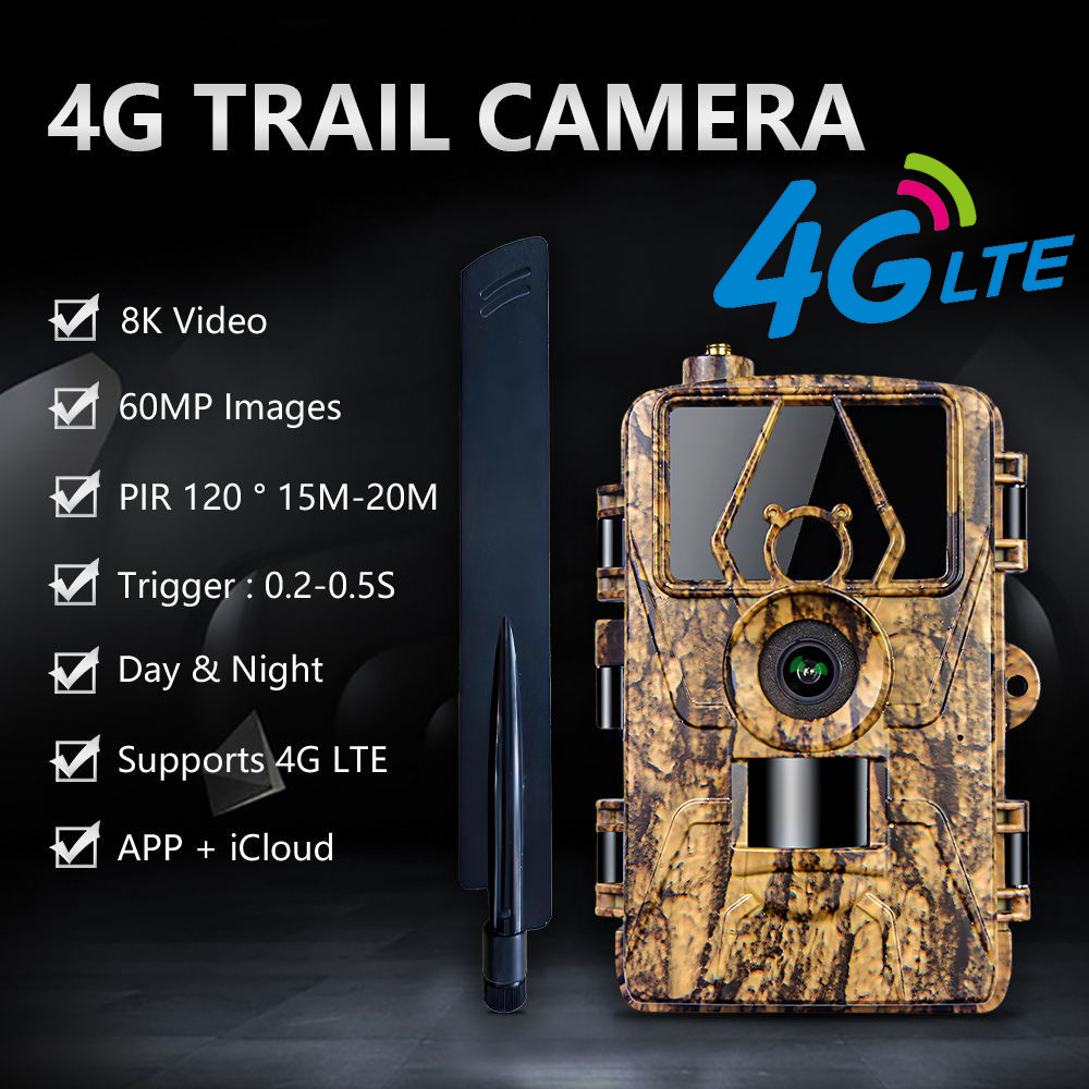 4G LTE Cellular Trail Camera 6 - Outdoor Hunting Camera Wireless review and price