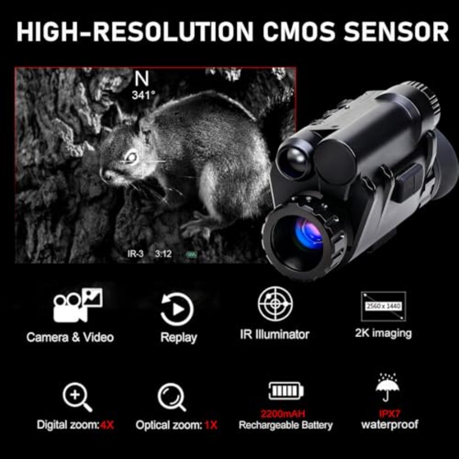 Digital 4X Zoom Night Vision M - Monocular Night Vision review and price