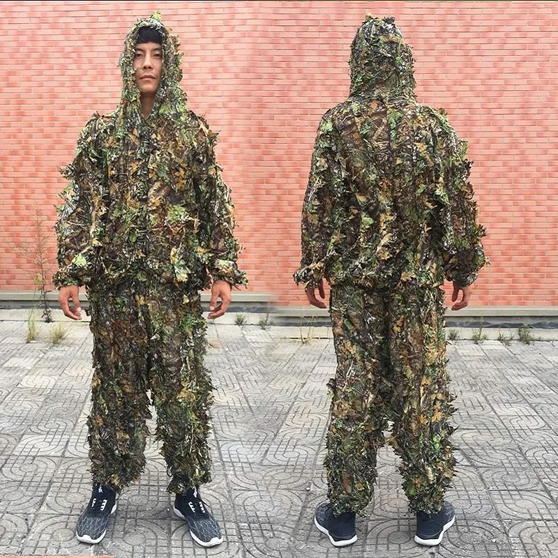 Men Women Kids Outdoor Ghillie - Outdoor Hunting Coat review and price