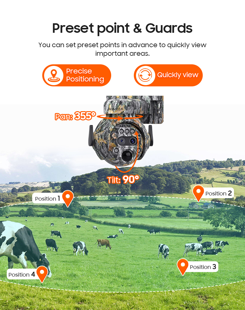 INQMEGA 4K 4G SIM Solar Securi - Trail Camera Infrared review and price