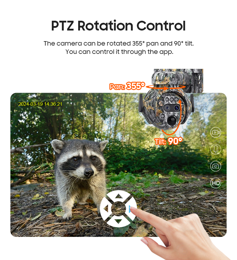 INQMEGA 4K 4G SIM Solar Securi - Trail Camera Infrared review and price