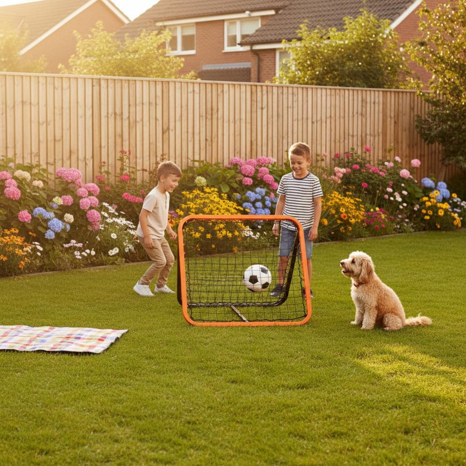 Soccer Rebound Net Adjustable  - Outdoor Hunting Gear Store review and price
