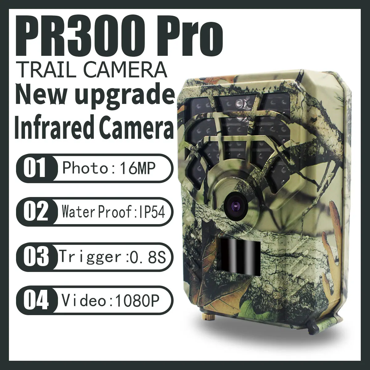 1Pcs 1080P Waterproof Outdoor  - Outdoor Hunting Camera Wireless review and price