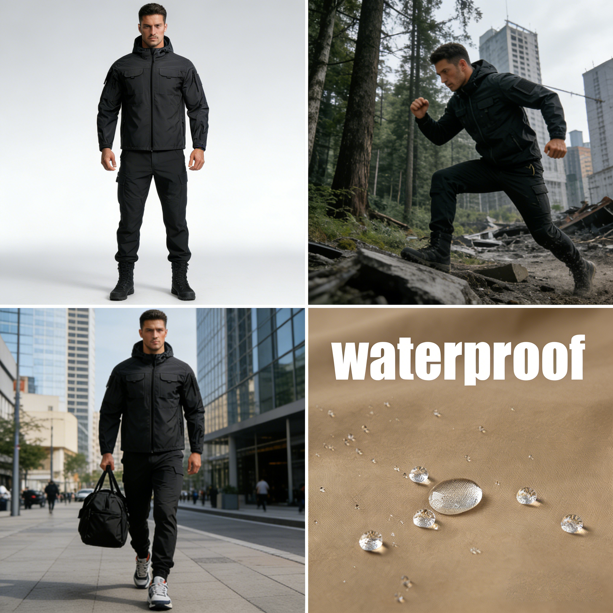 Spring Autumn Mens Soft Shell  - Outdoor Hunting Coat review and price