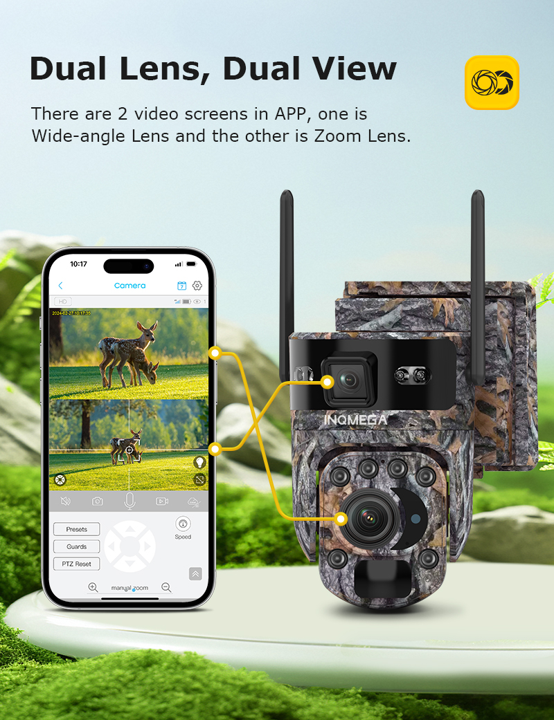 INQMEGA 50X Zoom Trail Cameras - Trail Camera Infrared review and price