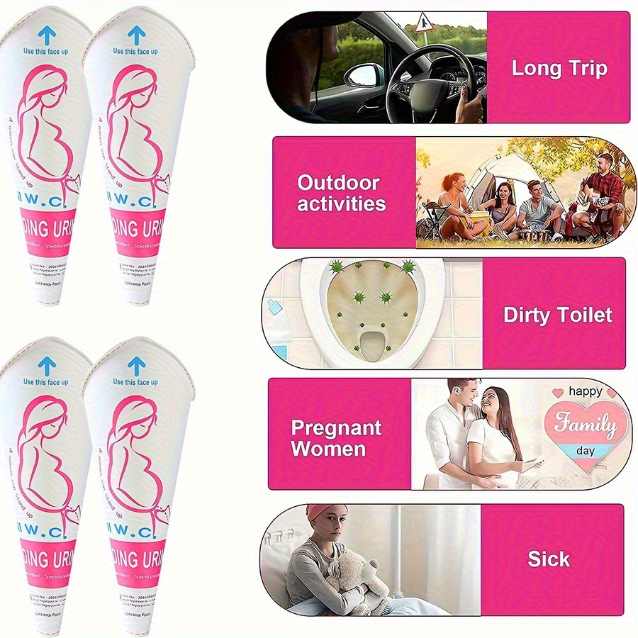 6/12/24pcs Disposable Female U - Outdoor Hunting Toilet review and price